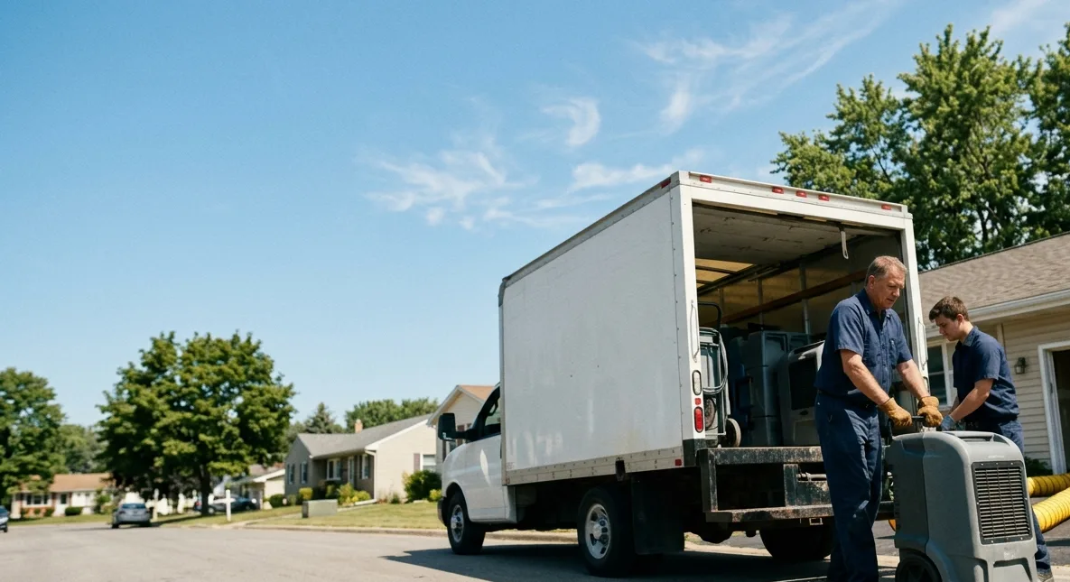 Water Damage Cleanup in Lisle, IL near me